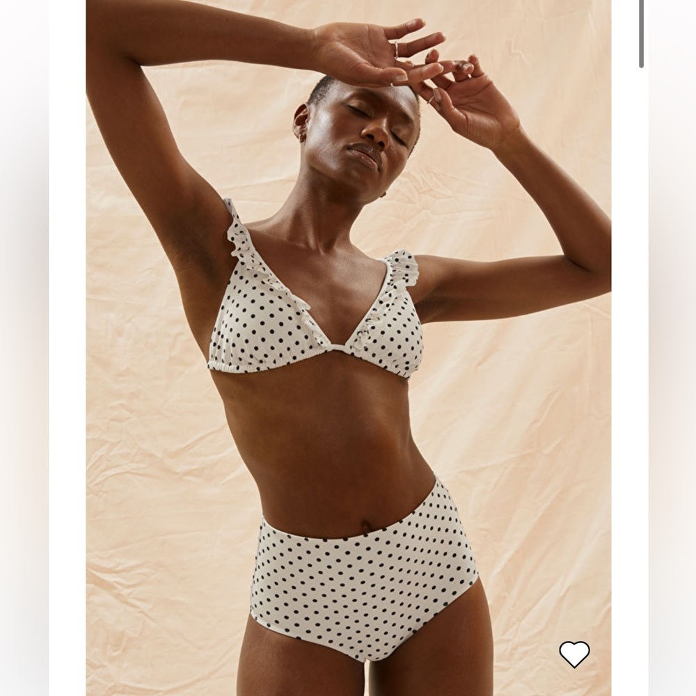 Other Stories Polka Dot Bikini Top & Bottom